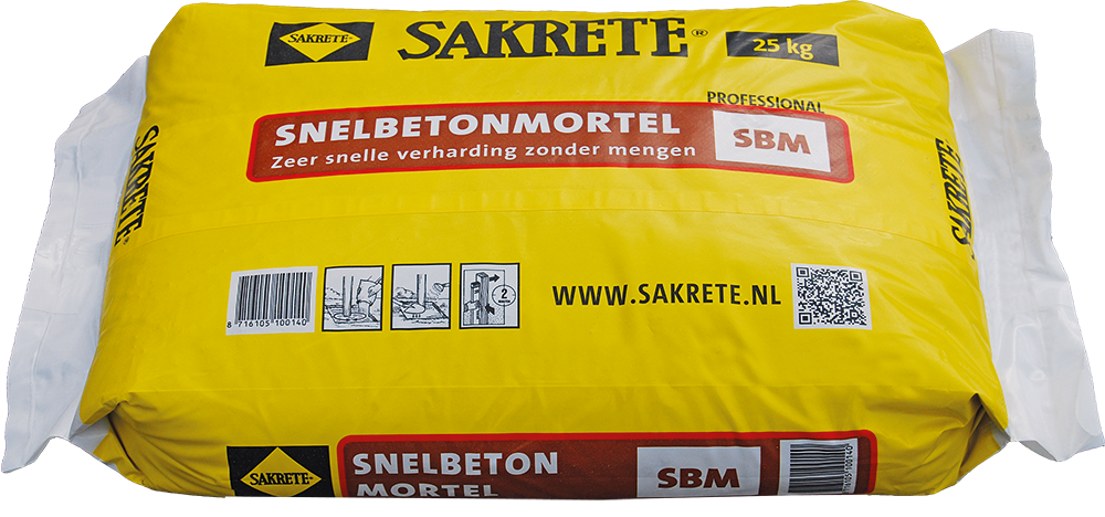 Sakrete Snelbetonmortel (25 kg)